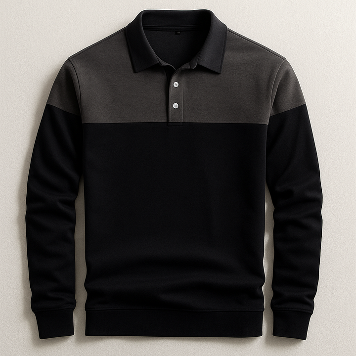 MAISON LUMIÈRE | POLO DE LUXE À MANCHES LONGUES