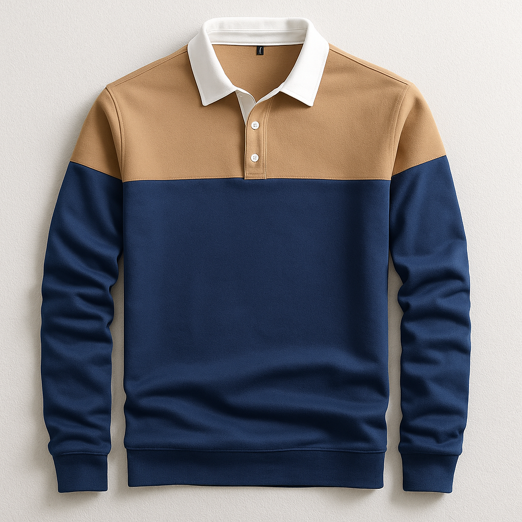 MAISON LUMIÈRE | POLO DE LUXE À MANCHES LONGUES