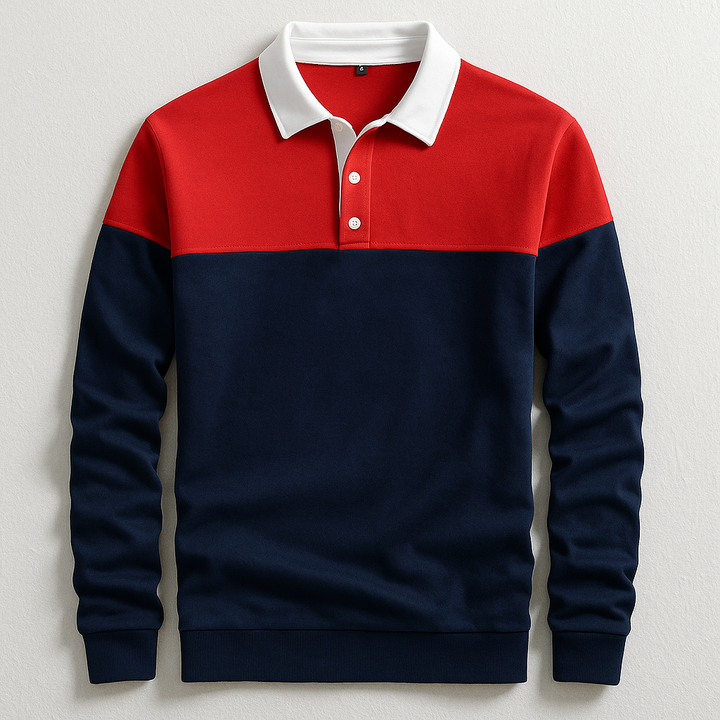 MAISON LUMIÈRE | POLO DE LUXE À MANCHES LONGUES