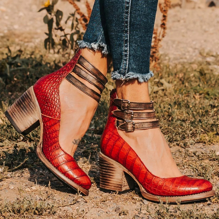 MAISON LUMIÈRE | Bottines Élégance Western Chic