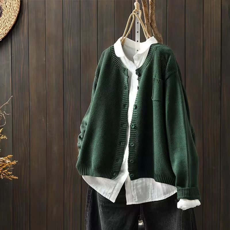 MAISON LUMIÈRE | Cardigan Maille Texturée Ample Brigitte