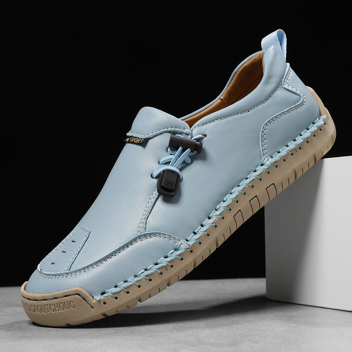 MAISON LUMIÈRE | Mocassins Confort Piqués Main Mathilde