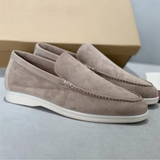 MAISON LUMIÈRE | Mocassins en suède élégant