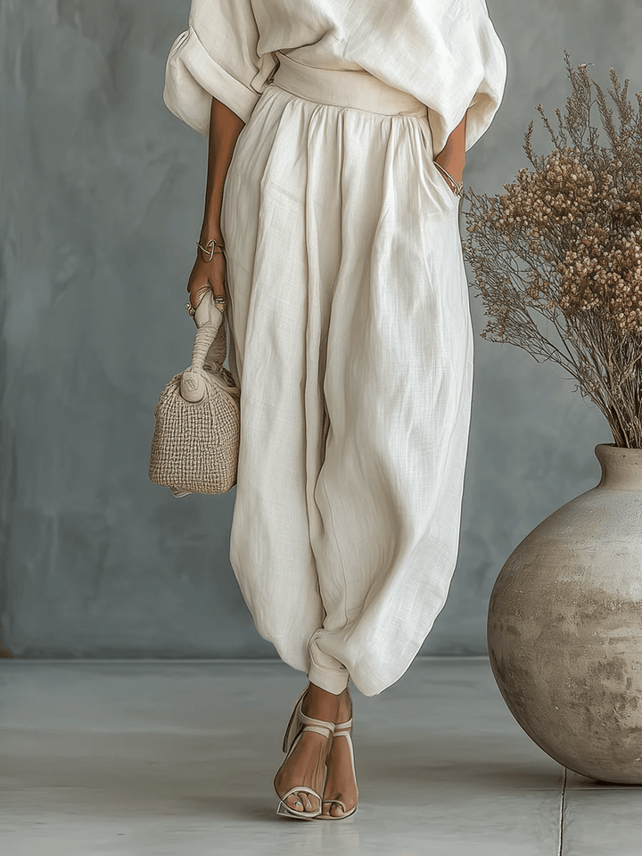 Mila™ | Ensemble 2 pièces encolure bardot