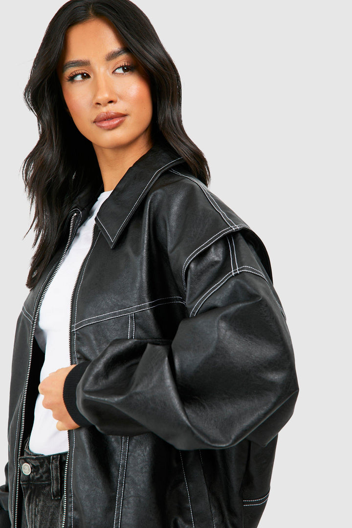 MAISON LUMIÈRE | BLOUSON BOMBER OVERSIZE