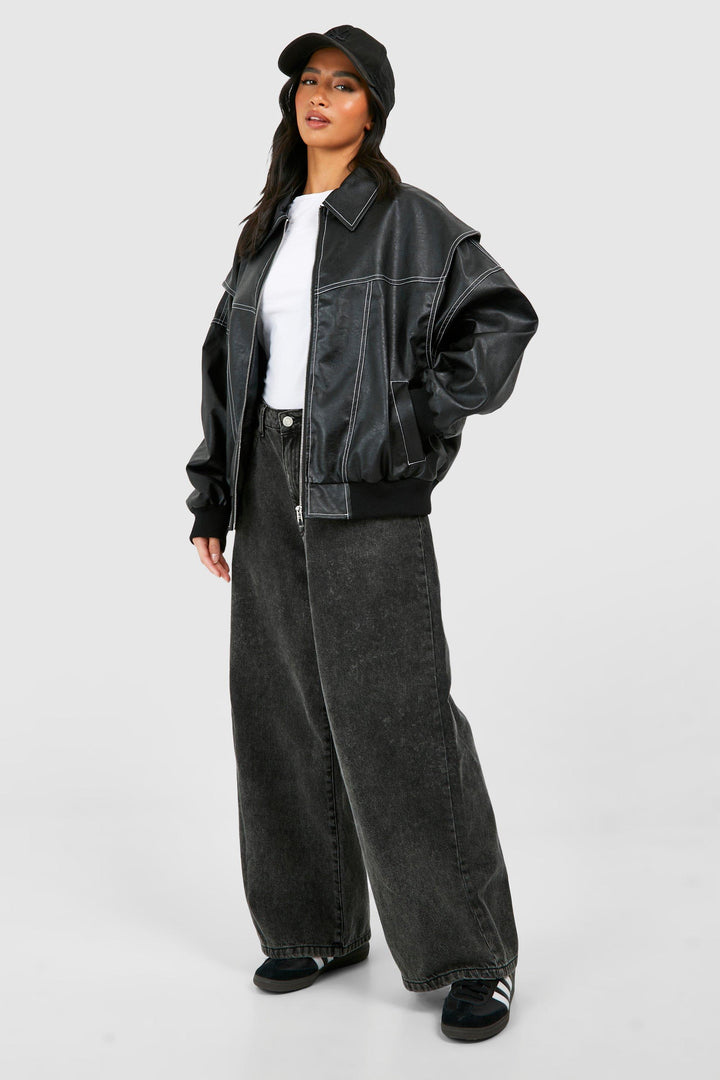 MAISON LUMIÈRE | BLOUSON BOMBER OVERSIZE