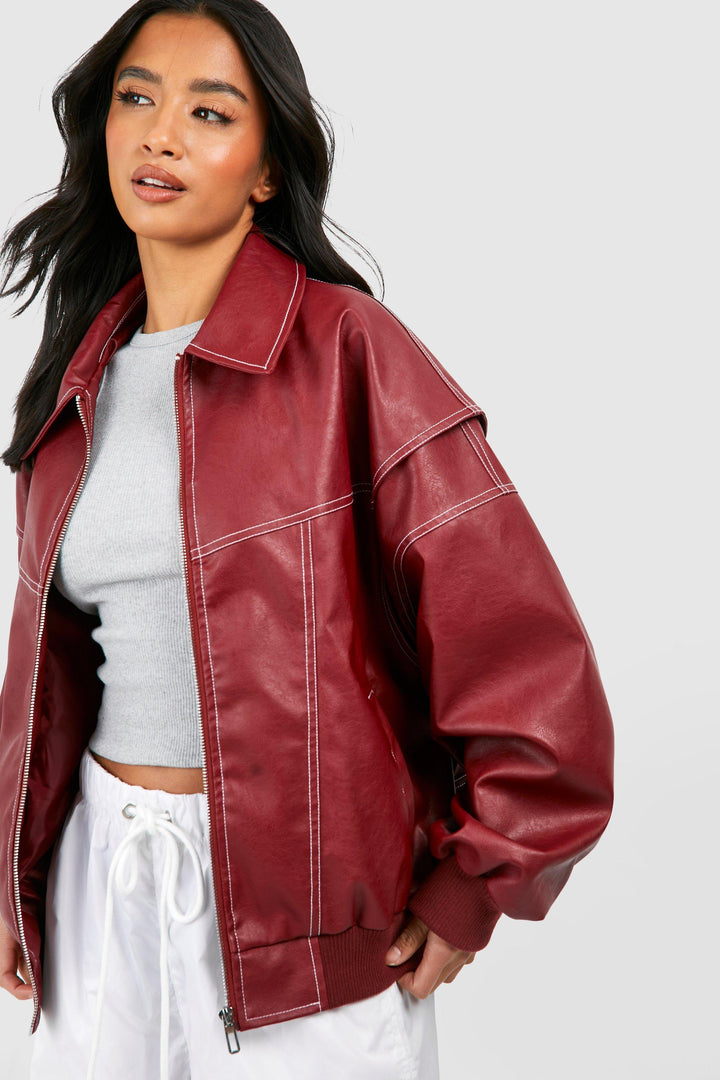 MAISON LUMIÈRE | BLOUSON BOMBER OVERSIZE