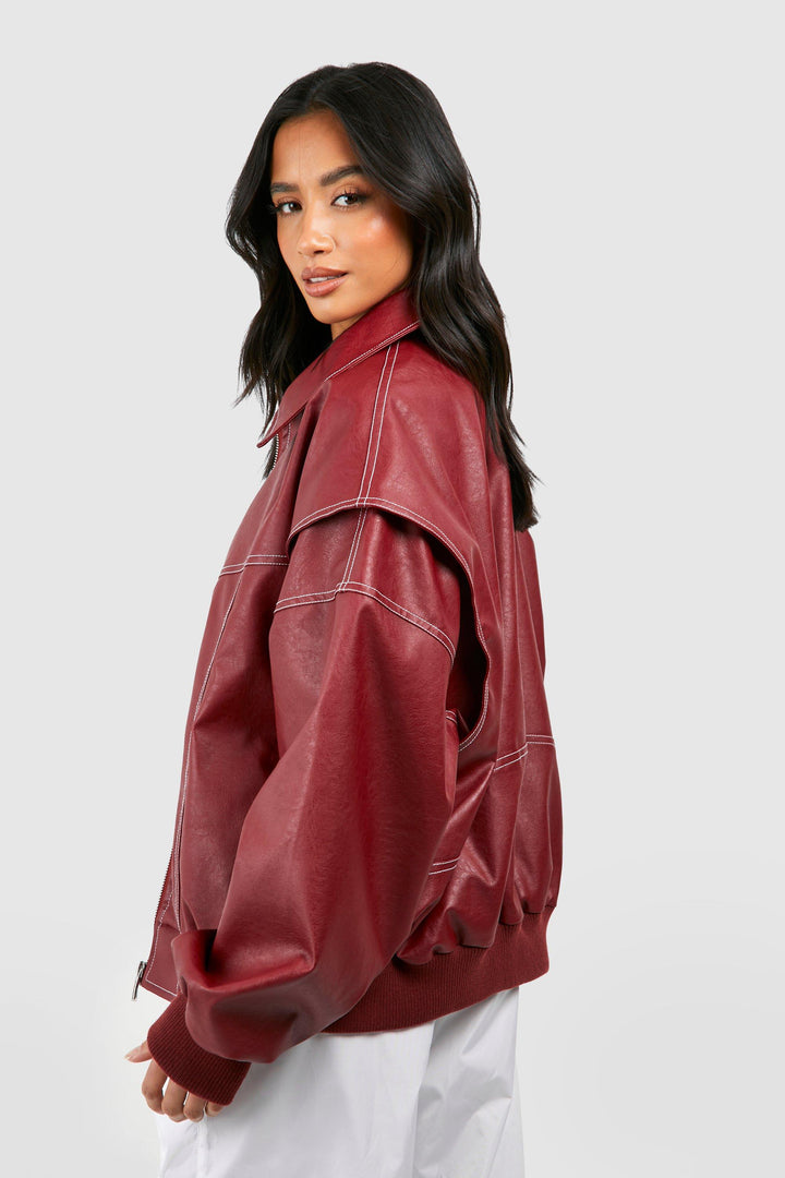 MAISON LUMIÈRE | BLOUSON BOMBER OVERSIZE