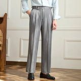 MAISON LUMIÈRE | Pantalon fluide taille haute élégant