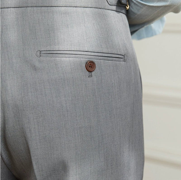 MAISON LUMIÈRE | Pantalon fluide taille haute élégant