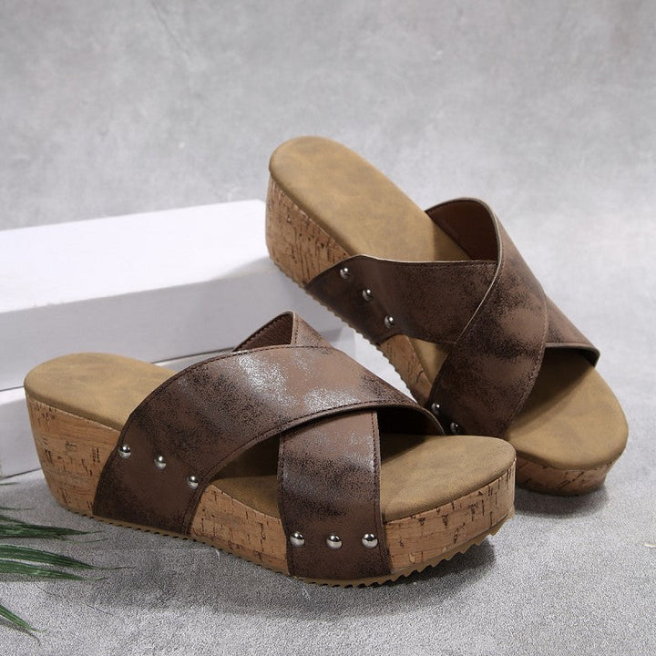 Oakley – Sandales Wedge Boho
