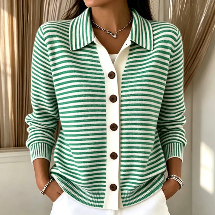 Wren™ | Cardigan rayé en maille
