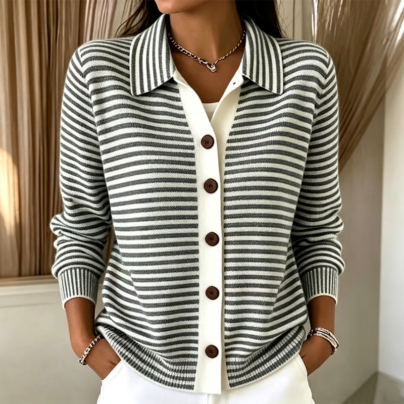 Wren™ | Cardigan rayé en maille