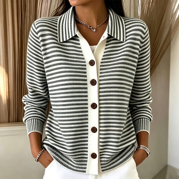 Wren™ | Cardigan rayé en maille