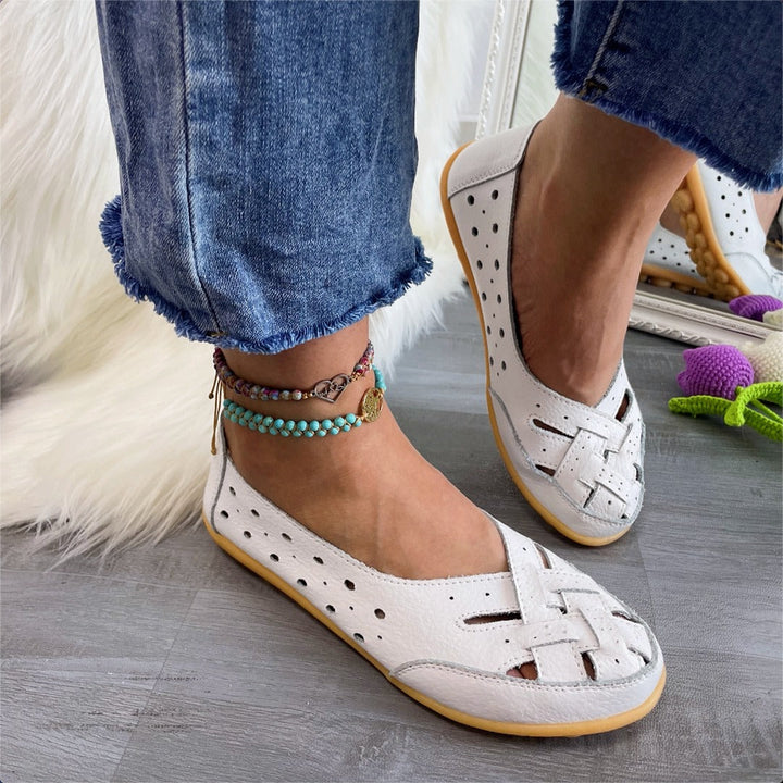 MAISON LUMIÈRE | Mocassins Élégants en Cuir Aéré