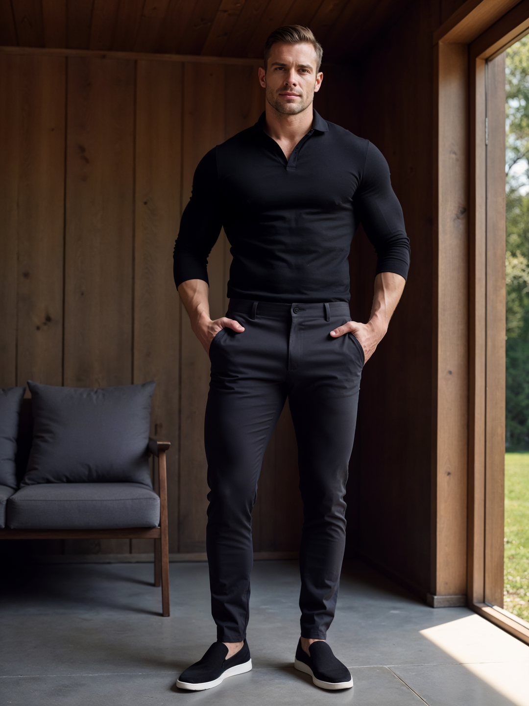 MAISON LUMIÈRE | PANTALONS STRETCH