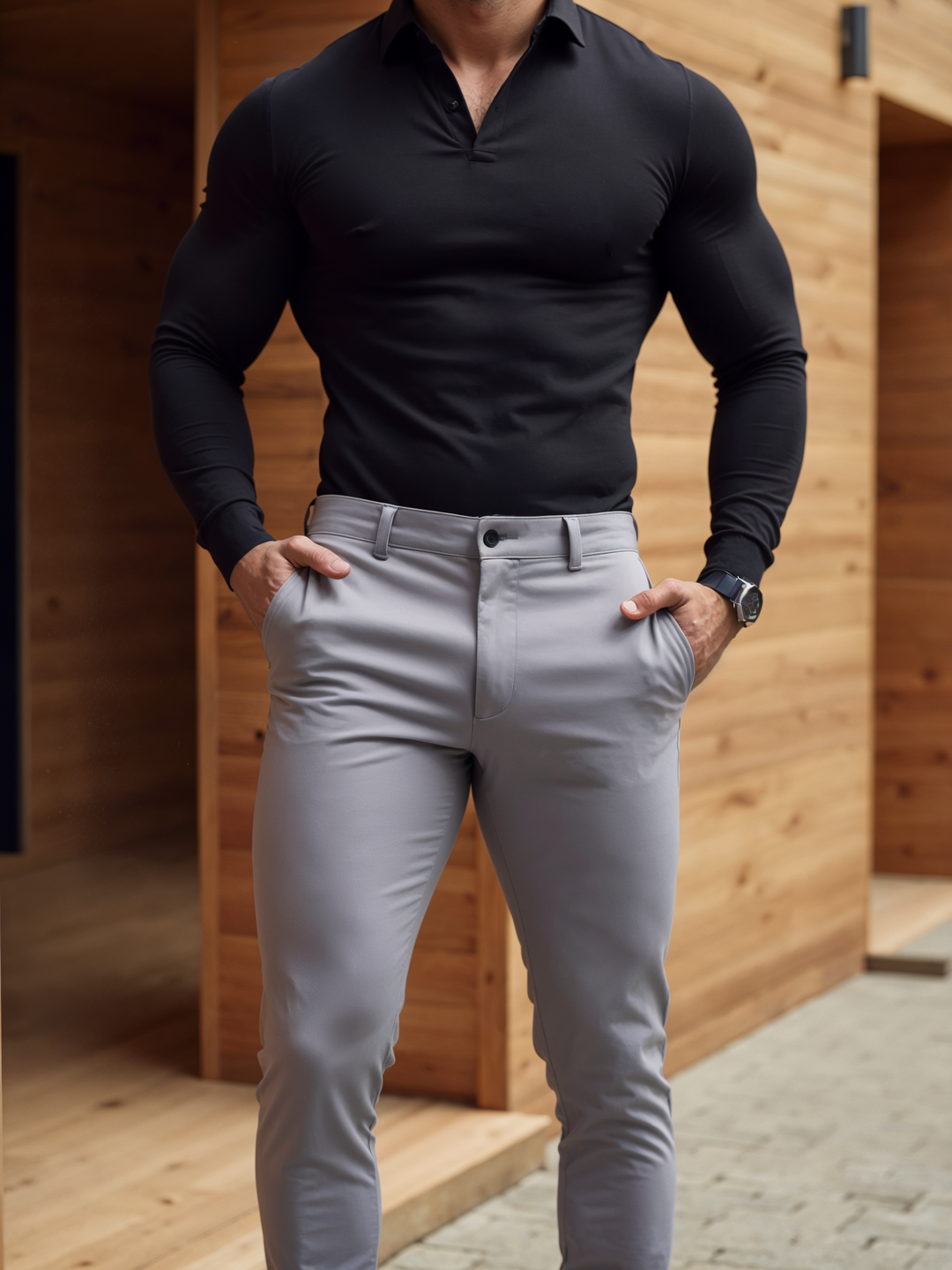 MAISON LUMIÈRE | PANTALONS STRETCH