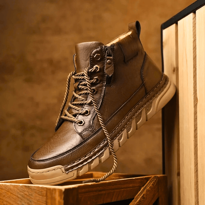 MAISON LUMIÈRE | BOTTES EN CUIR POUR HOMME