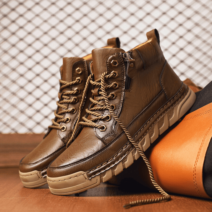 MAISON LUMIÈRE | BOTTES EN CUIR POUR HOMME