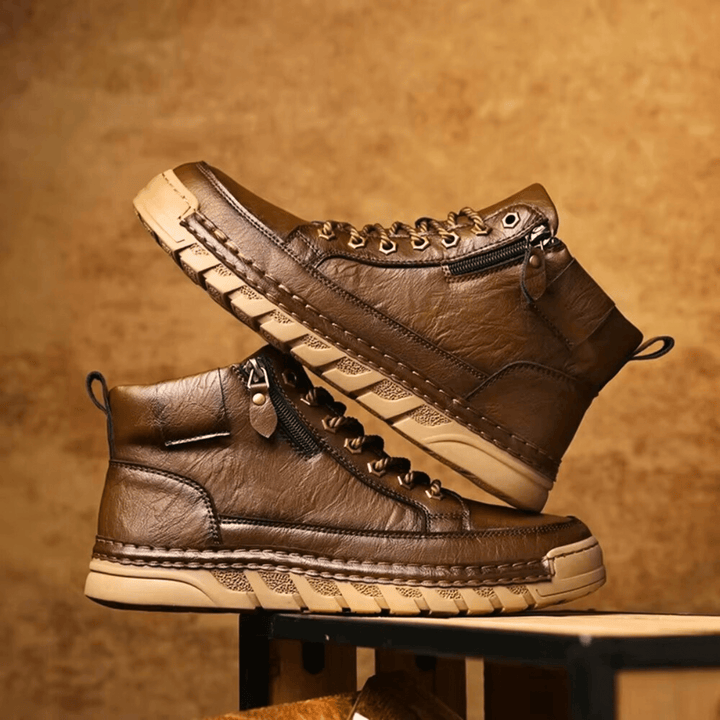 MAISON LUMIÈRE | BOTTES EN CUIR POUR HOMME