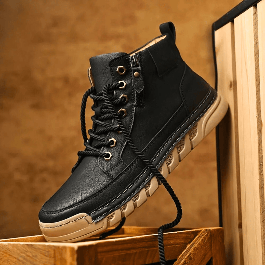 MAISON LUMIÈRE | BOTTES EN CUIR POUR HOMME