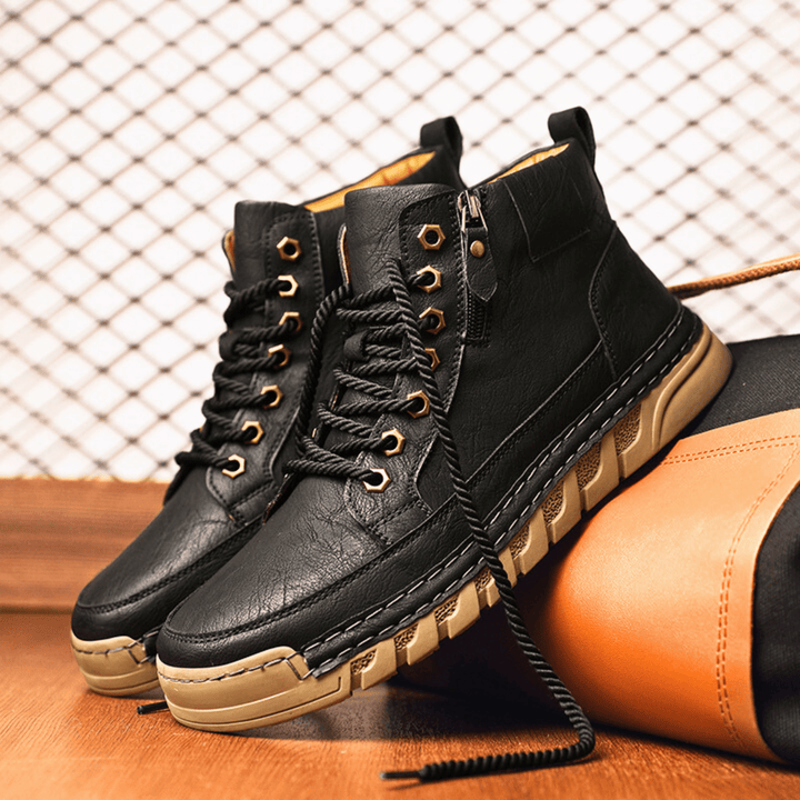 MAISON LUMIÈRE | BOTTES EN CUIR POUR HOMME