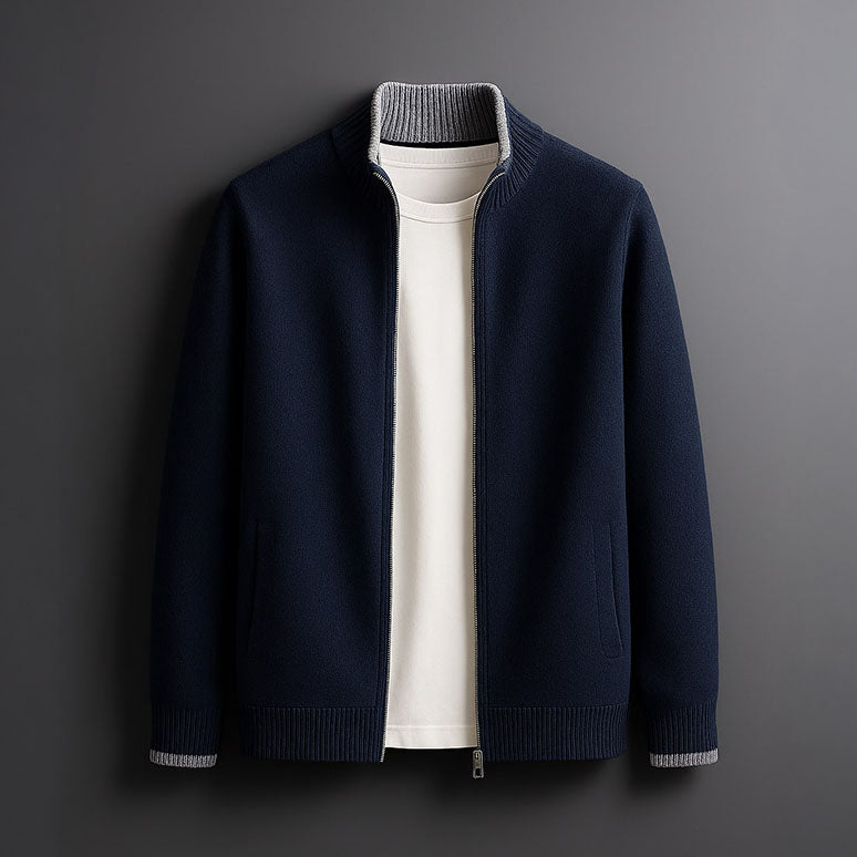 MAISON LUMIÈRE | PULL ZIP HOMME