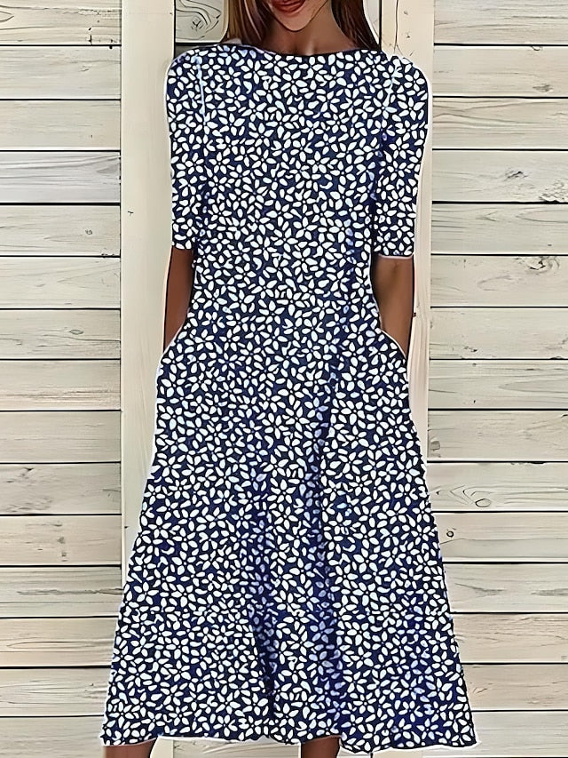 Annie | Robe Fleurs du Littoral